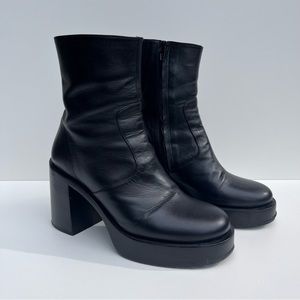 Simon Miller Low Raid Platform boot –w/dust bag–size 38